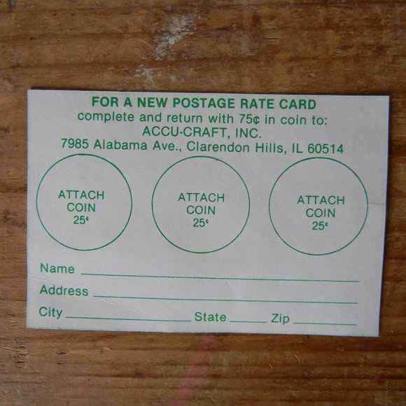 VTG 1981 Butter-Nut Coffee Maryland Club Vintage Hand Held Postage Scale - Picture 7 of 14